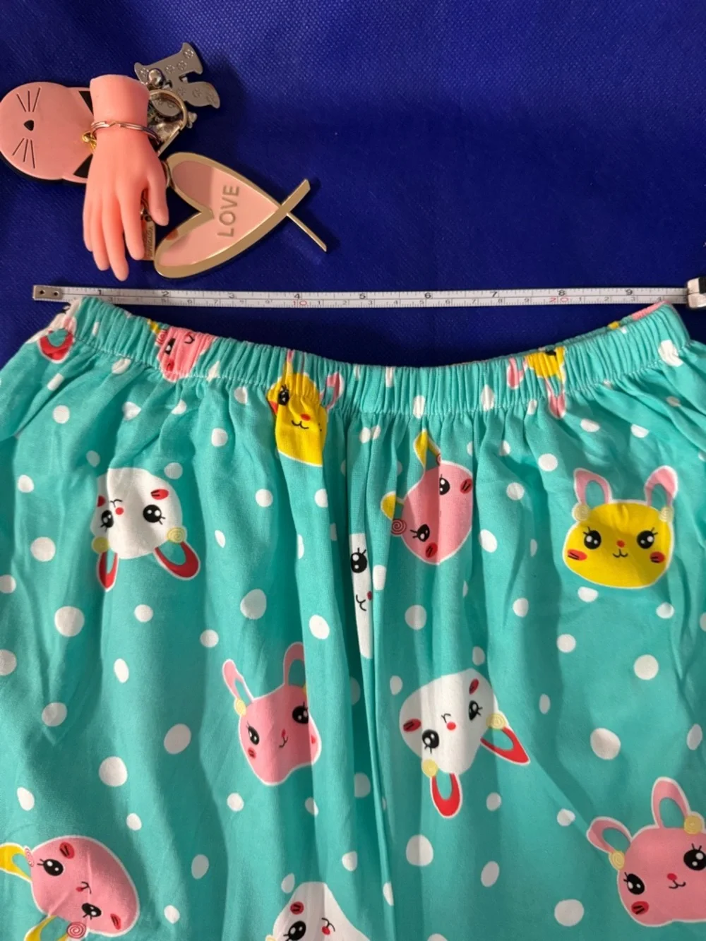 Bunny Print top/bottom lounge Set -Cute Yellow Bunny Design -NWT -Size See notes